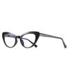 Ochelari Mici Femei Stil Cat Eyes Lentile de Corecție  -0.5 -0.75 Până la -6.0 Margine Strălucitoare Hipermetropie +0.5 +0.75 Până la +6.0