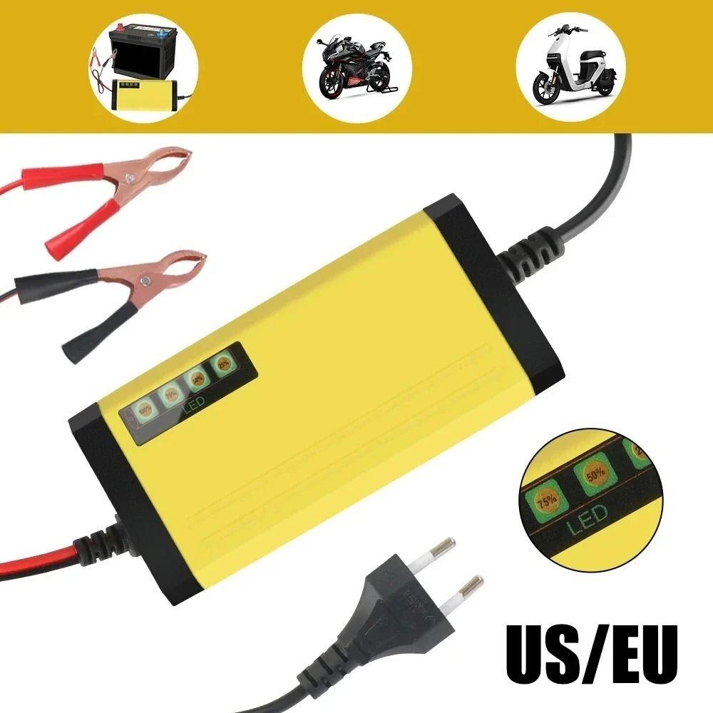 12V 2A Car Battery Charger LED Display Power Adapter Lead Acid Battery Charger Lead Acid Battery