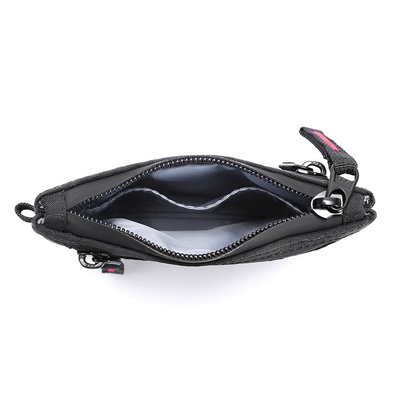 Rfid Credit Card Holder Men'S Short Wallet Zipper Coin Bag X-Pac Mini Travel Wallet Male Tactical Purse Coin Purse