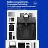Lightweight Travel Backpack With Shoulder Strap Large Capacity Multifunctional Compartments School Essentials Bag