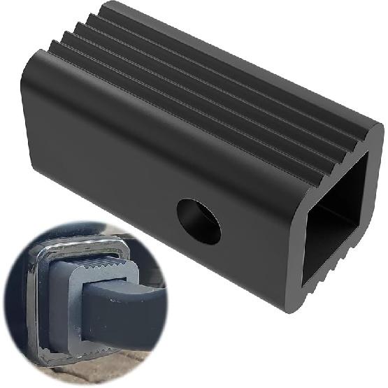 2 Inches To 1-1/4 Inches Hitch Receiver Adapter Ert Sleeve Mount Adapter,2  To 1-1/4  Trailer Hitch Adapter Receiver Converter For Bike Rack And 2  to 1-1/4