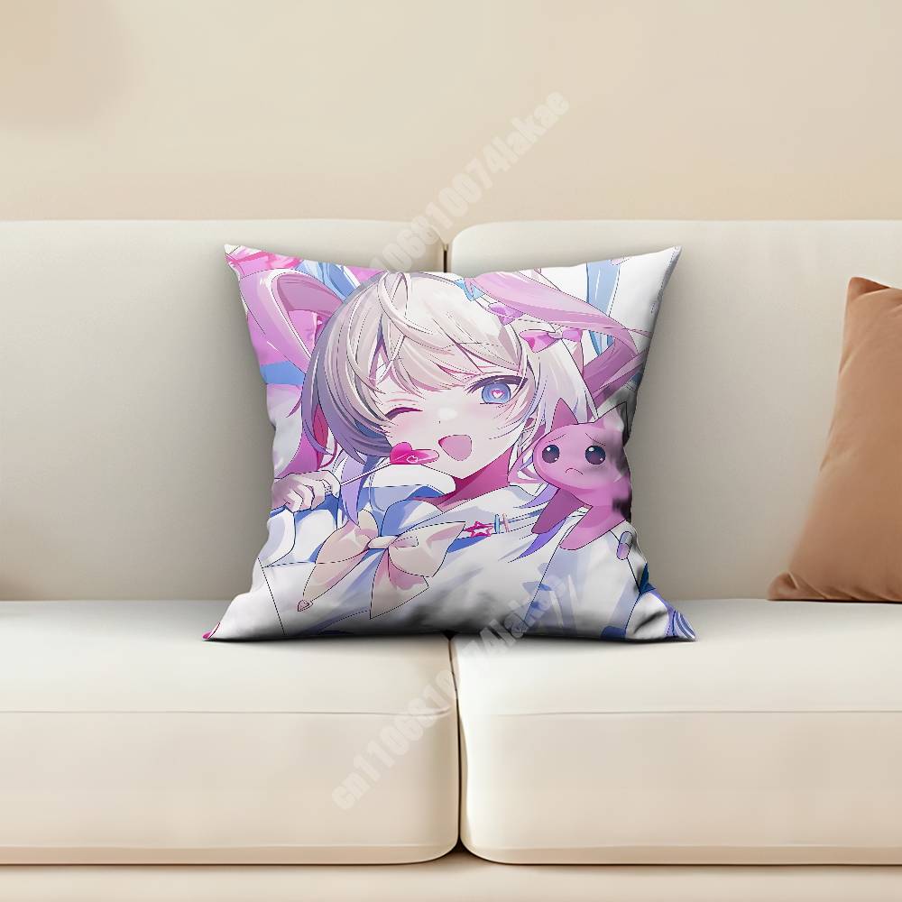 Needy Girl Streamer Overload Sofa Couch Pillow Cover Cushion Case Cozy Bedroom Accent Studio Furnishing