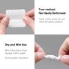 200Pcs Lint Free Nail Wipes Durable Nail Cleaner Pads Manicure Tool for Removing Nail Polish and Cleansing Gel