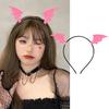Cosplay-Haarreifen mit Teufelsflügel, ultraleicht, elastisch, Halloween-Stirnband, Haarschmuck