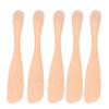 5PCS Wooden Butter Knife Jam Cheese Spreader Tableware for Japanese Style for Bread Facial