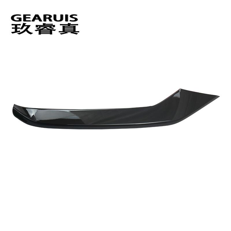 Car Styling Front Bumper Spoiler Air Knife Foglight Panel Cover Sticker Trim For BMW 5 Series G30 G38 -2023 Auto