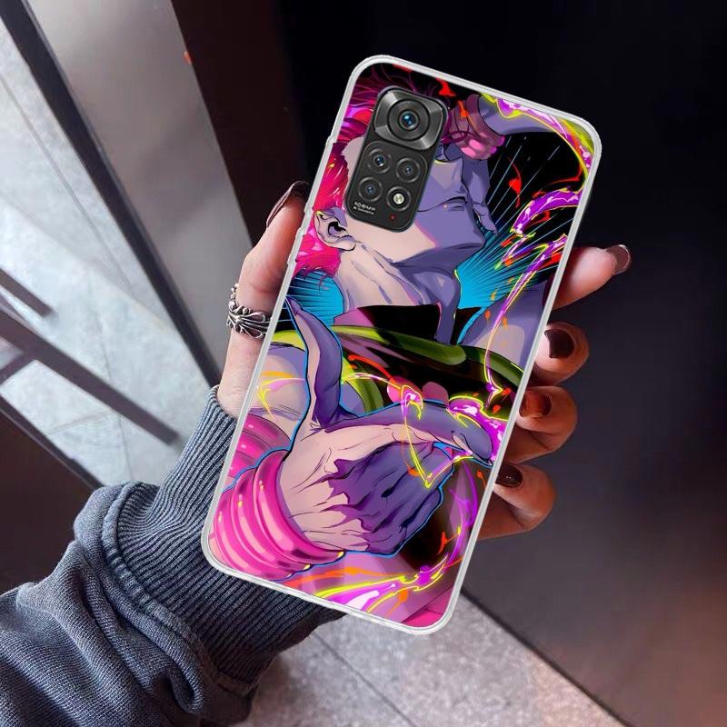 Huner X-Hunters Hisoka Phone Case For Xiaomi Redmi Note 10 11 12 13 14 15 Pro Plus 11S 12S 14S 11T 11E 10S Soft TPU Back Cover R