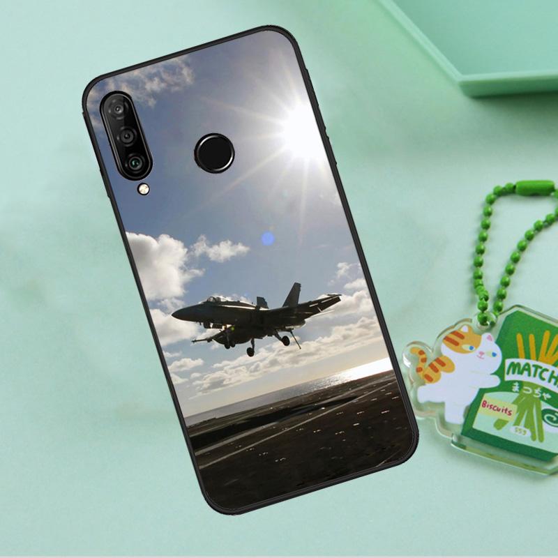 Fighting Plane Aircraft For Huawei Nova 10 9 SE 5T 12s 12i 11i Y91 Y90 Y60 Y70 Y72 Y61 P20 P40 P30 Lite P60 Pro Case