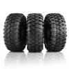 4PCS 1.9Inch Remote Control Crawler Tires 130mm Tyre Replacement for D90 D110 AXIAL SCX10 II III CAPRA TRAX 4 TRAX 6 1