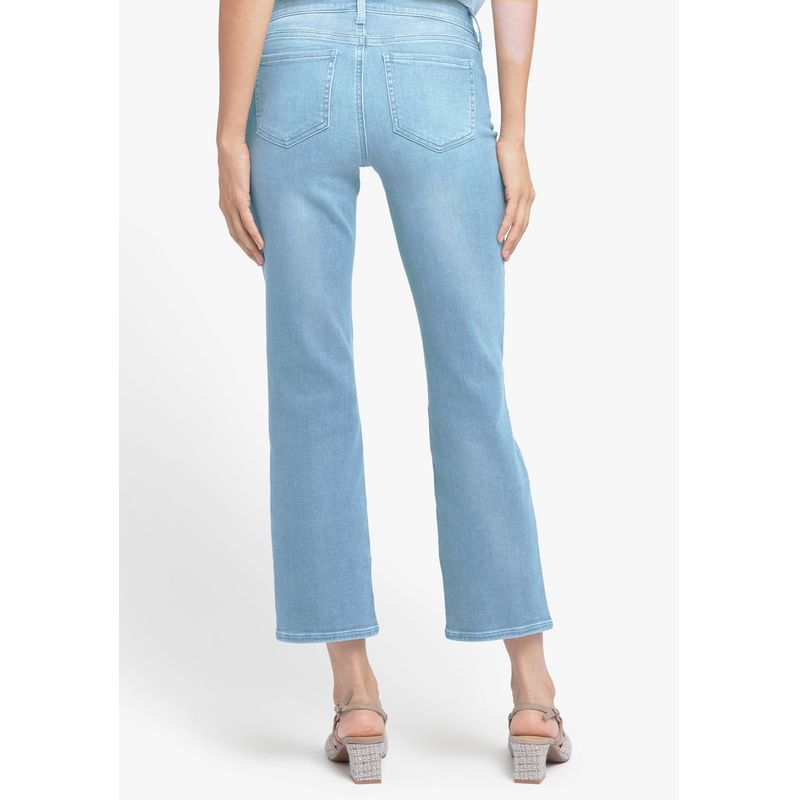 2 Pieces 90% Off NY's Marilyn Cropped Straight-leg Denim Spring and Summer Thin Elastic Cropped High Waist Stretch Denim