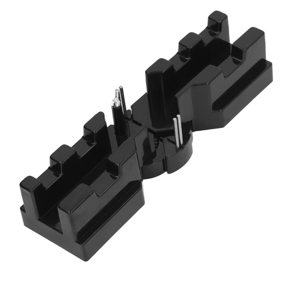 2 in 1 Design Mitre Measuring Tool ABS Material High Accuracy Mitre Cutting Tool Black Color Saw Protractor Home Decoration