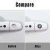 4pcs For BMW X1 X2 X3 X5 X4 X6 X7 G30 G20 G32 G11 G12 F40 F30 F20 F10 F34 Car Door Lock Keyhole Stickers Anti-blocking Decals