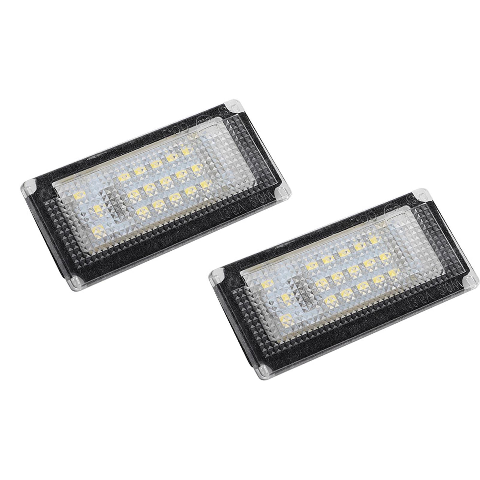 

1 Pair 6000K 18 LEDs Number Plate License Panel Lamp for ONE R50 20012006