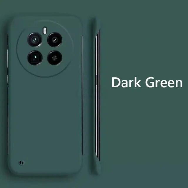 Berėmės plonos odos matinės odos kietas kompiuterio galinis dangtelis, skirtas „Realme 12 Pro Plus“, „Realme12 Pro+ Plus 5G“, saldainių spalvos, be rėmelio, smūgiams atsparus buferio apvalkalas.