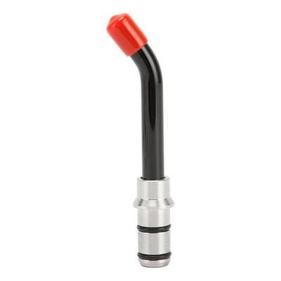 Dental Optische Führungsstange Edelstahl Doppelring Dentallampe Optische Spitze Schwarz 21mm x 12mm