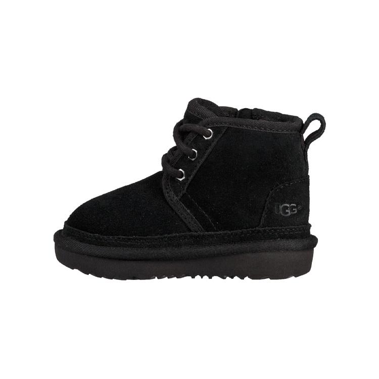 (TD) UGG Neumel II Fleece Lined Snow Boots Black Baby 1017320T-BLK EU 28.5