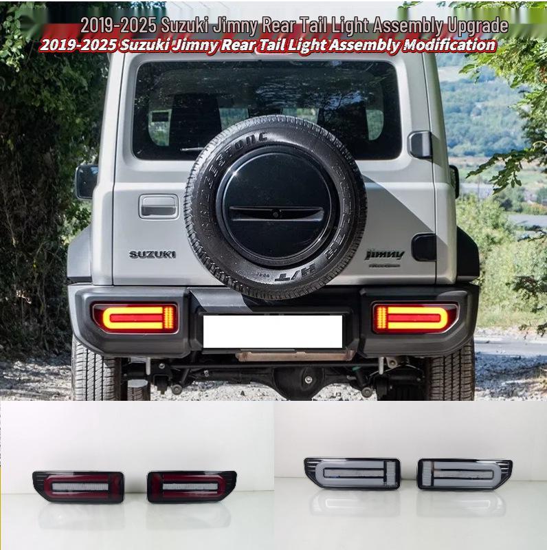 Rear Tail Lights for 2019-2025 Suzuki Jimny: Bumper Light Modification