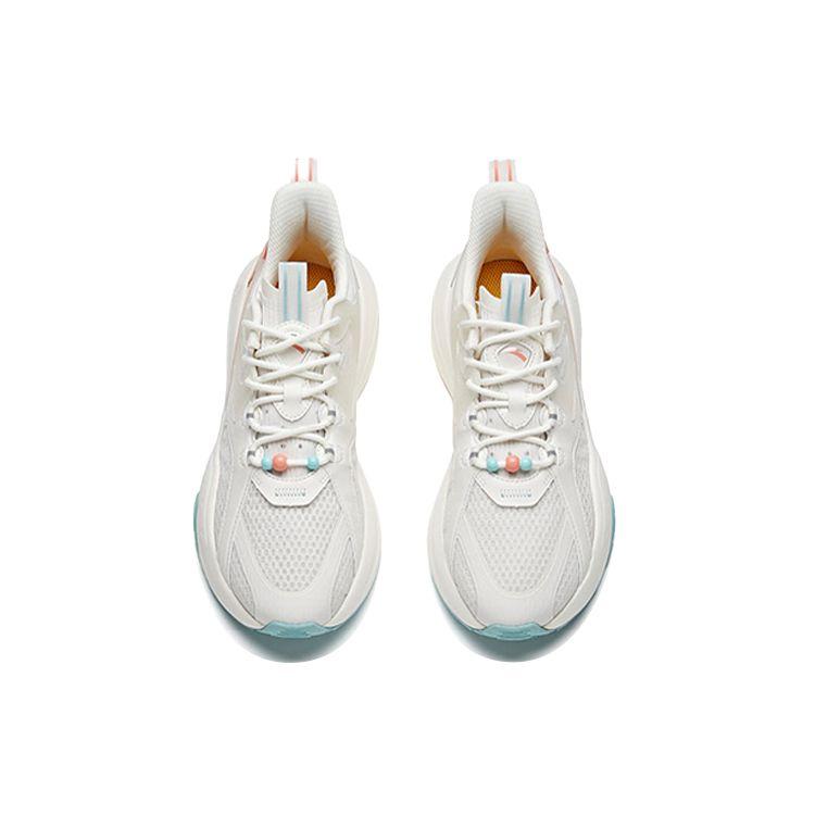 Anta C37 Series Comfortable Synthetic Leather Fabric Non-Slip Shock Absorbing Wear-Resistant Lightweight Low-Top Running Shoes 922128082-1