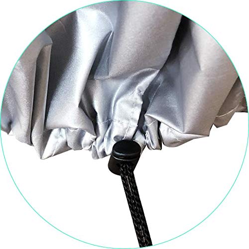Wheelchair cover, size 2, with drawstring hem, for storage, waterproof, water-repellent, and UV-treated fabric, made in Japan, polyester.