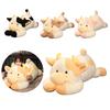 Cute Plush Cow Pillow Toy For Girls To Sleep On Bed