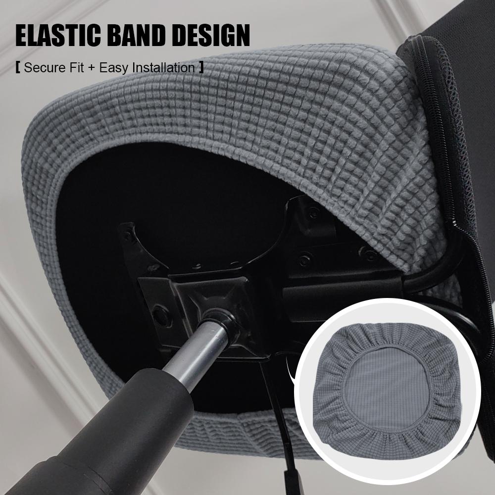 Thickened Elastic Split Office Chair Cover Universal Dustproof Computer Seat Protector