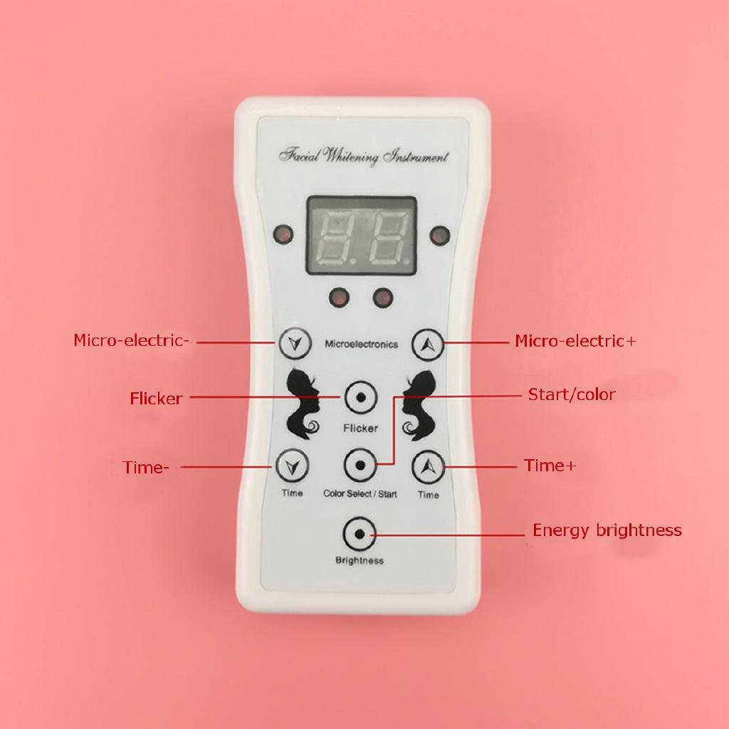 110v-220v Led Facial Mask Korean 7 Colors Photon Therapy Face Mask Machine Light Therapy Acne Led Mask Skin Care Beauty New