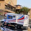 1:32 Modellini Diecast di Lusso RV Veicolo Ricreazionale Modello di Auto Camper Van Metallo Motorhome Modello Auto da Turismo Giocattolo per Bambini con Suono e Luce Regalo