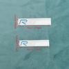 2Pcs Aluminum Car Central Control Emblem, Car Door Inner Wrist Sticker, Car Door Window Badge for XC90 XC70 XC60 XC40 V90 V60 V50 V40 S60 S90 S80 C30