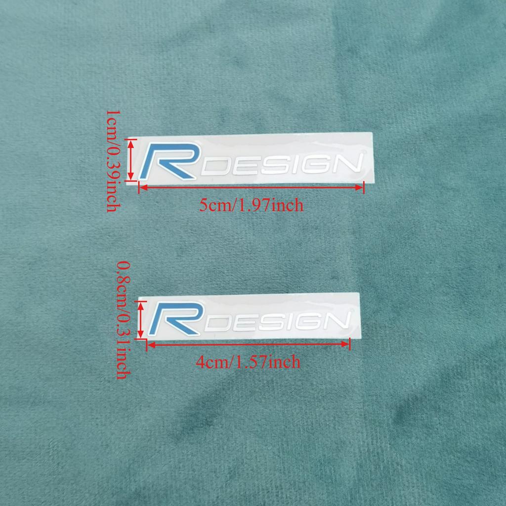 2Pcs Aluminum Car Central Control Emblem, Car Door Inner Wrist Sticker, Car Door Window Badge for XC90 XC70 XC60 XC40 V90 V60 V50 V40 S60 S90 S80 C30