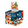 Christmas Themed Pop-up Cash Gift Box Santa Claus Christmas Tree Creative Surprise Box Holiday Party Gift