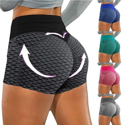 Sexy Frauen Farbe Nähte Strap Shorts Yoga Hosen Sport Fitness