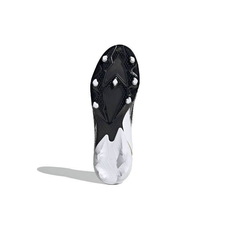 Adidas Predator Mutator 20.3 Low FG White Gold Metallic Men Sneakers Cloud-White Core-Black FW9197