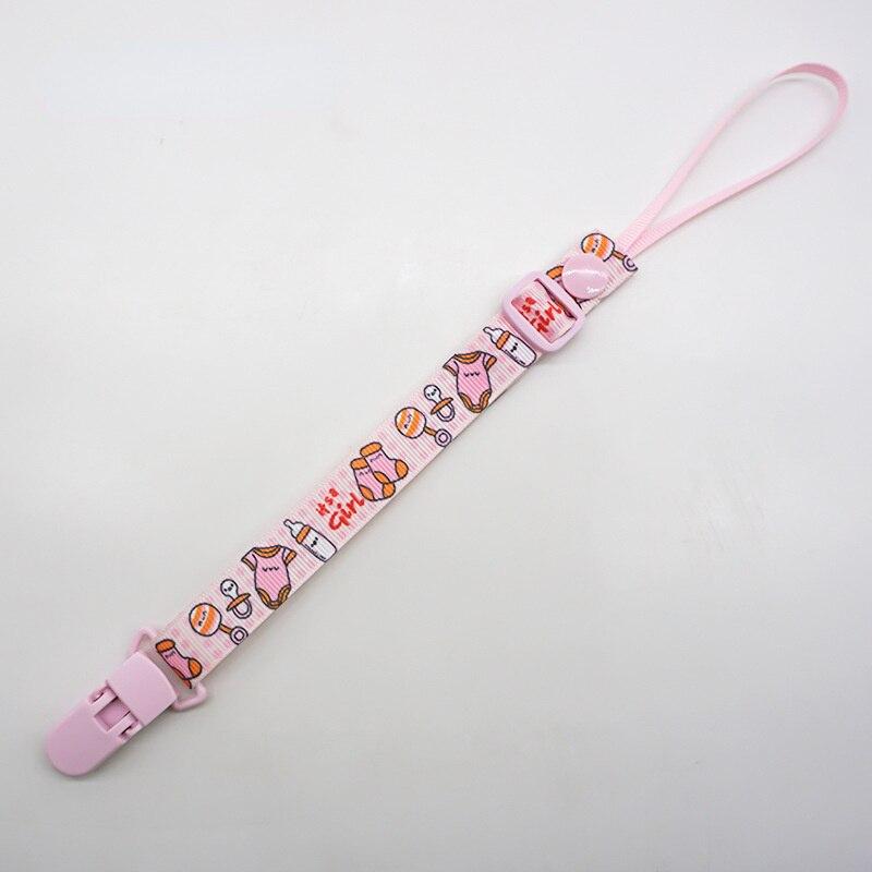 Agrafă pentru suzetă reglabilă pentru bebeluși Lanț pentru suzetă Suport pentru mamelon pentru suzete pentru copii Agrafe pentru suzetă Teether Coarda anti-cădere