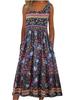 2024 Spring/Summer Sleeveless Print Pullover Women's Casual Dress