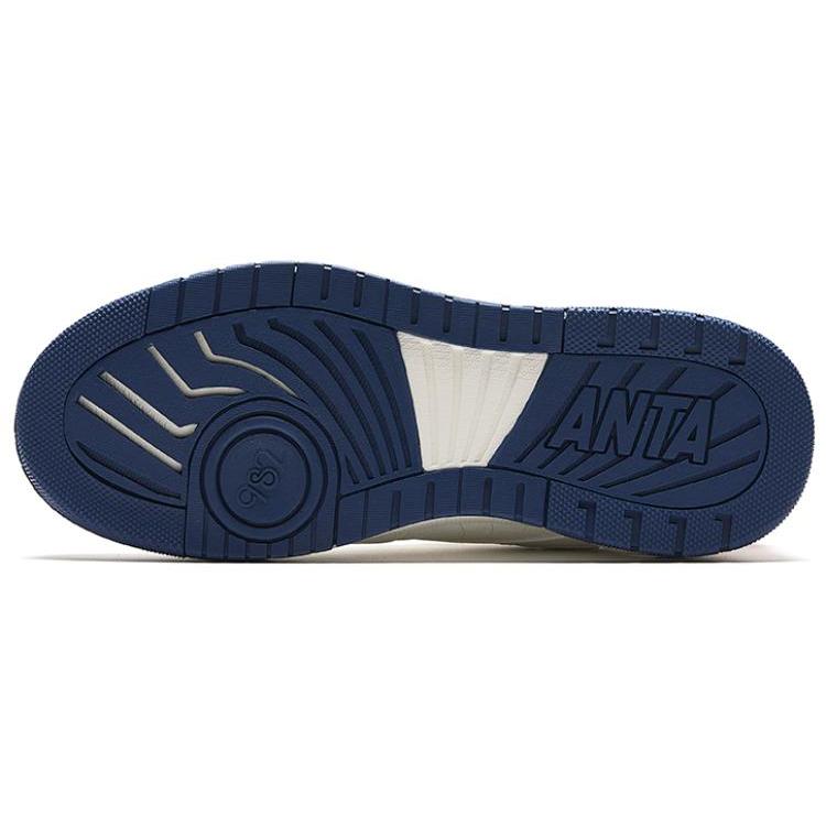 New Anta 982 Low Top Skateboard Shoes Men's Ivory 112348067-3