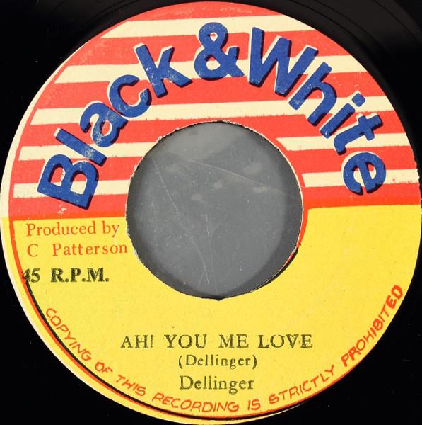 

7-дюймовая пластинка DILLINGER KING TUBBY Ah You Me Love Psalms Of Love NONE Черно-белая 1977 Ямайка Регги Ска Дуб Б/у