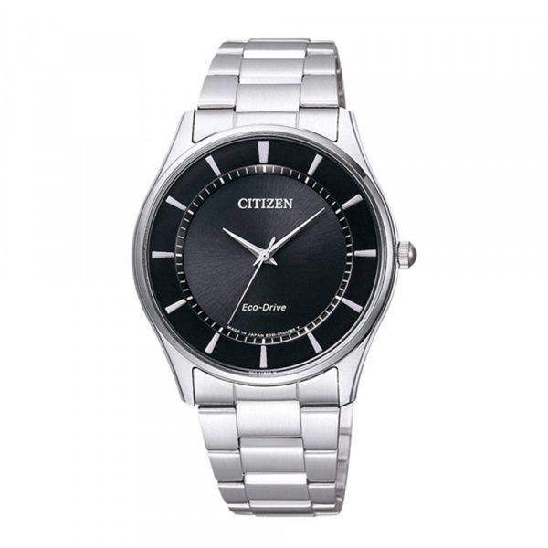 CITIZEN BJ6480-51E Мужские часы с черным циферблатом Новые