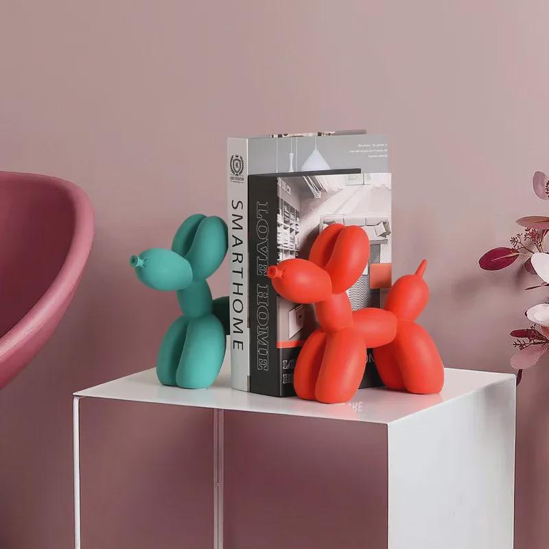 Colorful Modern Balloon Dog Ornaments: Living Room, Wine Cabinet & Office Decor