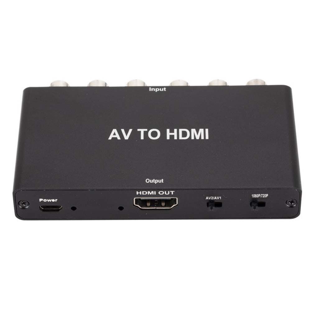 

Адаптер Кабель RCA-HDMI Двойной конвертер AV-HDMI Конвертер RCA-HDMI Двойной адаптер AV-HDMI