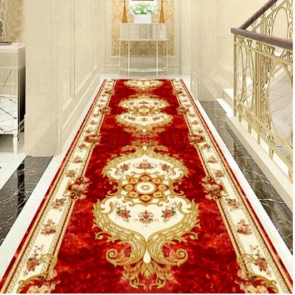 Moroccan Tribal Style Hallway Rug Household Bedside Rug, Suitable for Living Room Bedroom Sun Room Hardwood Floor Mat, Home Decor