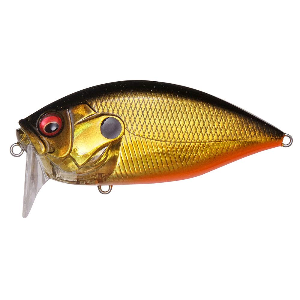 Megabass BURNING SHAD GG Golden Black O.R.C.