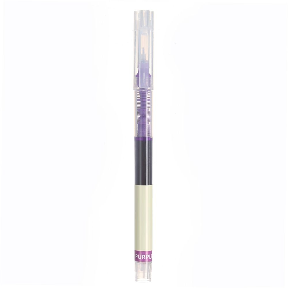 Press Type Neutral Pen 12Colors Ink Ballpoint Pen Simple Writing Tool  School Office