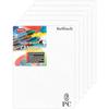 Variety 6 X 8 Inch Cotton Canvas Board For Painting, 7Oz Primed, Pack Of 6 Piece