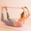 1 Stück Elastisches Vier-Schlauch-Band, Tragbares Pilates-Yoga-Trainingsgerät, Kompaktes Heim-Kraftsystem, mit rutschfesten Pedalen + Komfortgriff