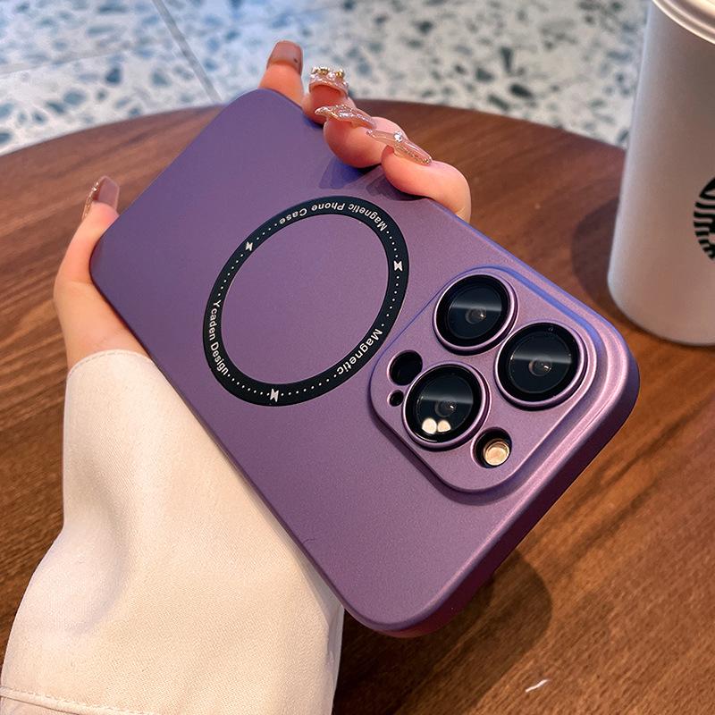 The Fashionable Magnetic Lens Film Is Suitable for The Full Cover of Apple 14promax Phone Cases and The Anti-drop 12 Protective Case of IPhone13