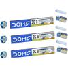 Doms X1 Xtra Super Dark Bleistift Schulbedarf Radiergummi-Spitze Graphit Für Kinder, Jungen & Mädchen Packung mit 30
