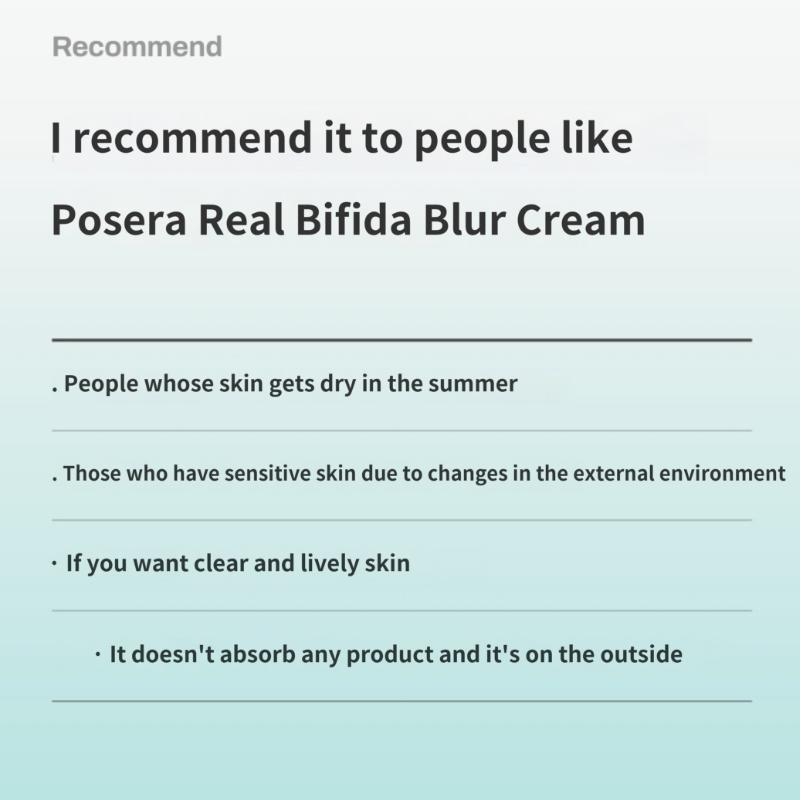 [MEDITHERAPY] PORETHERA Real Bifida Blur Cream 50ml