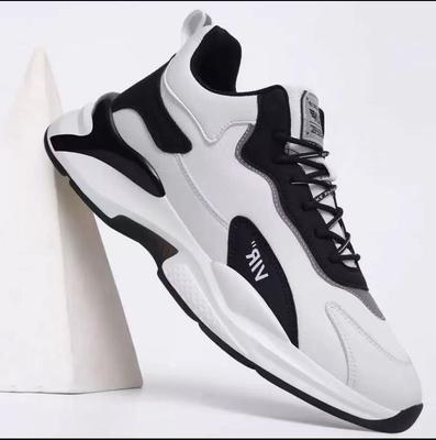 Men's Shoes 2024 Versatile Sports Shoes Waterproof Dad Shoes Trendy Leather Casual Shoes Men's Ultra-light Spring and Autumn Models