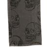 ANDY WARHOL BY HYSTERIC GLAMOUR Made In Japan Skull Pattern Slim Pants Women Used