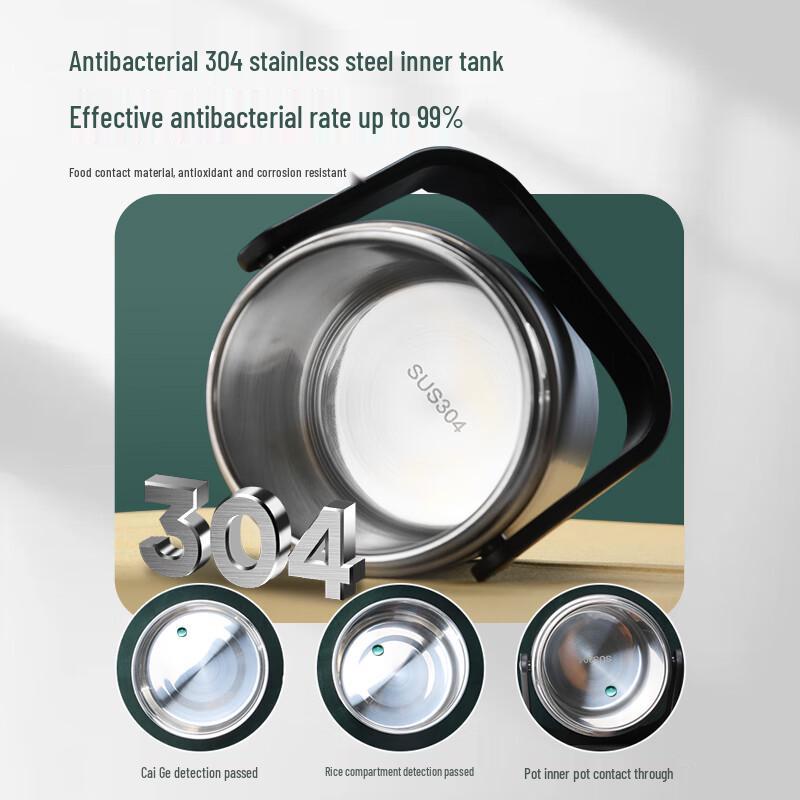 Ymer 3-Layer Stainless Steel Insulated Lunch Box